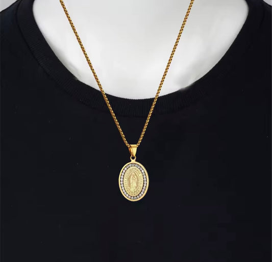 VIRGEN MARIA NECKLACE