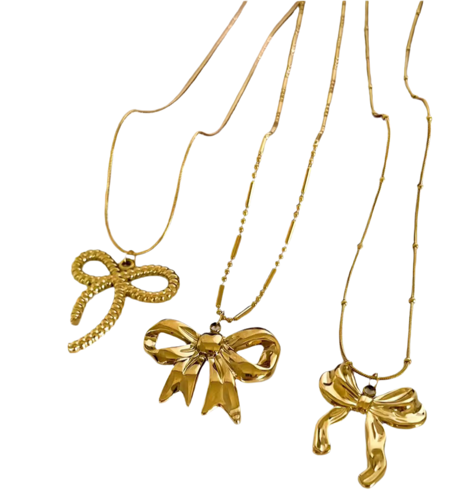 BOW necklace