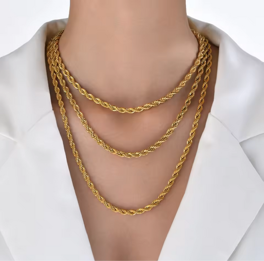 Conjunto de collar y pulsera TORSAL