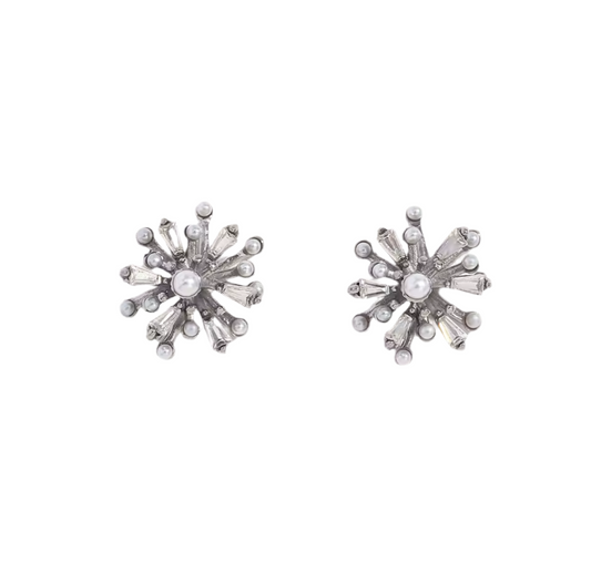 BLOOM SILVER EARRINGS