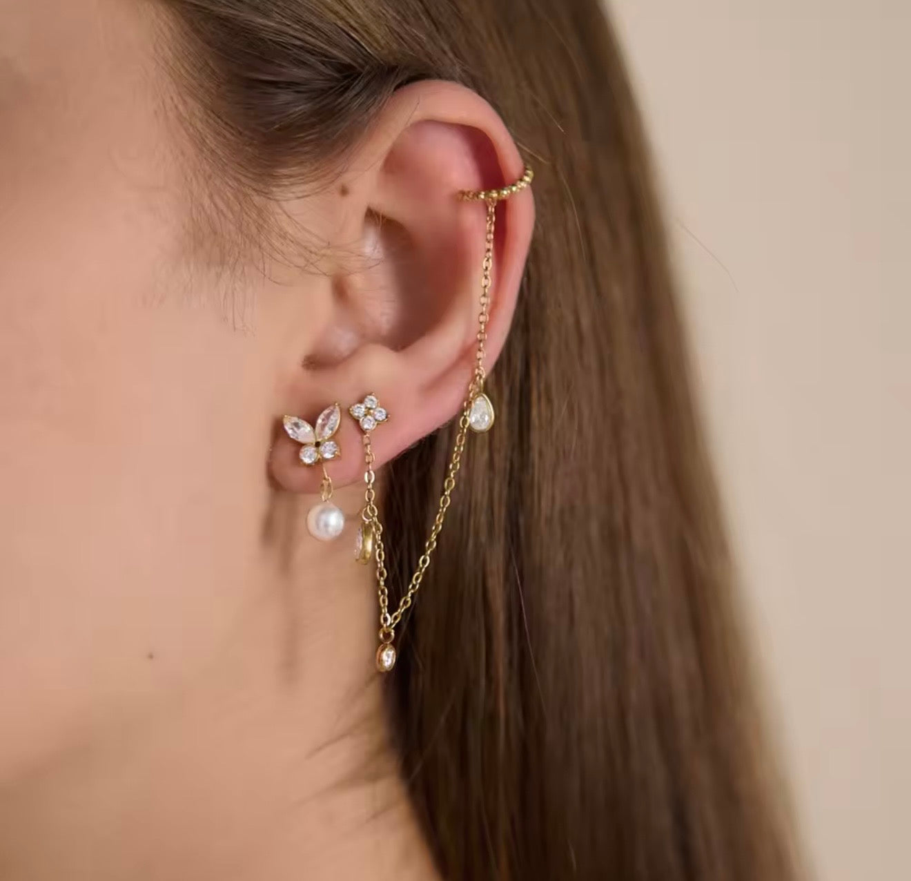 Karla Earring/ear-cuff