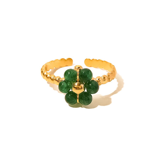 FLORECITA RING RESIZABLE - Gold Filled