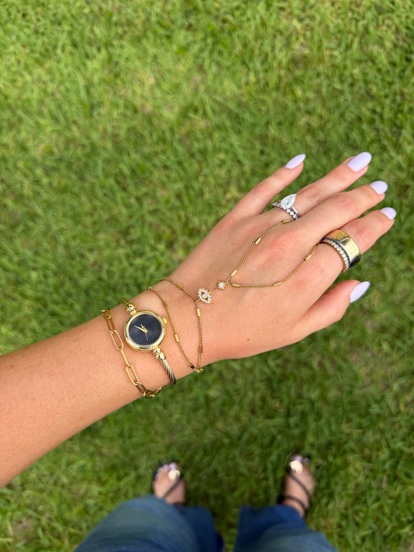 Elena Hand Bracelet