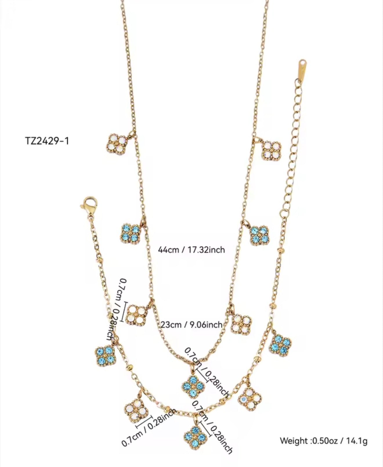 Destino Necklace & Bracelet set