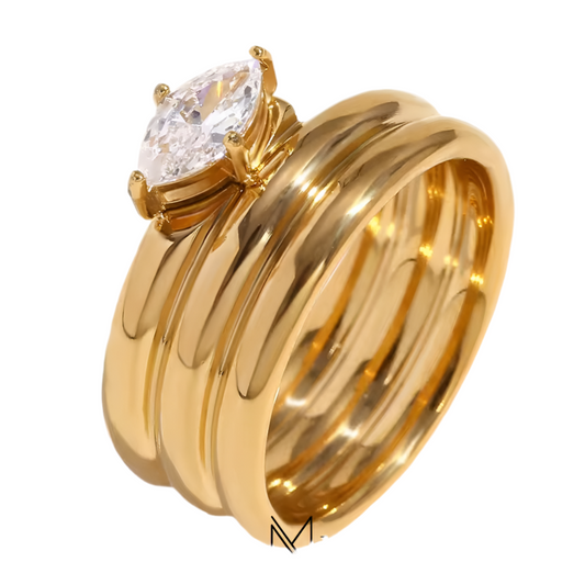 VELLE RING- Gold filled