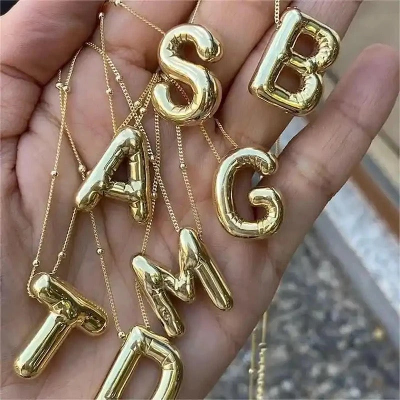 BUBBLE INITIAL GOLD