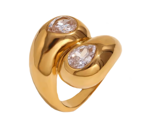 ISOLDE RING- Gold filled