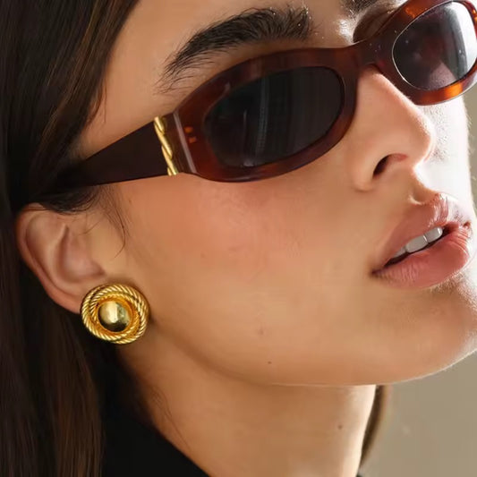 GILDED EARRINGS
