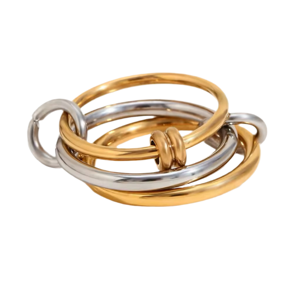 SPINELLI DUPE RING GOLD