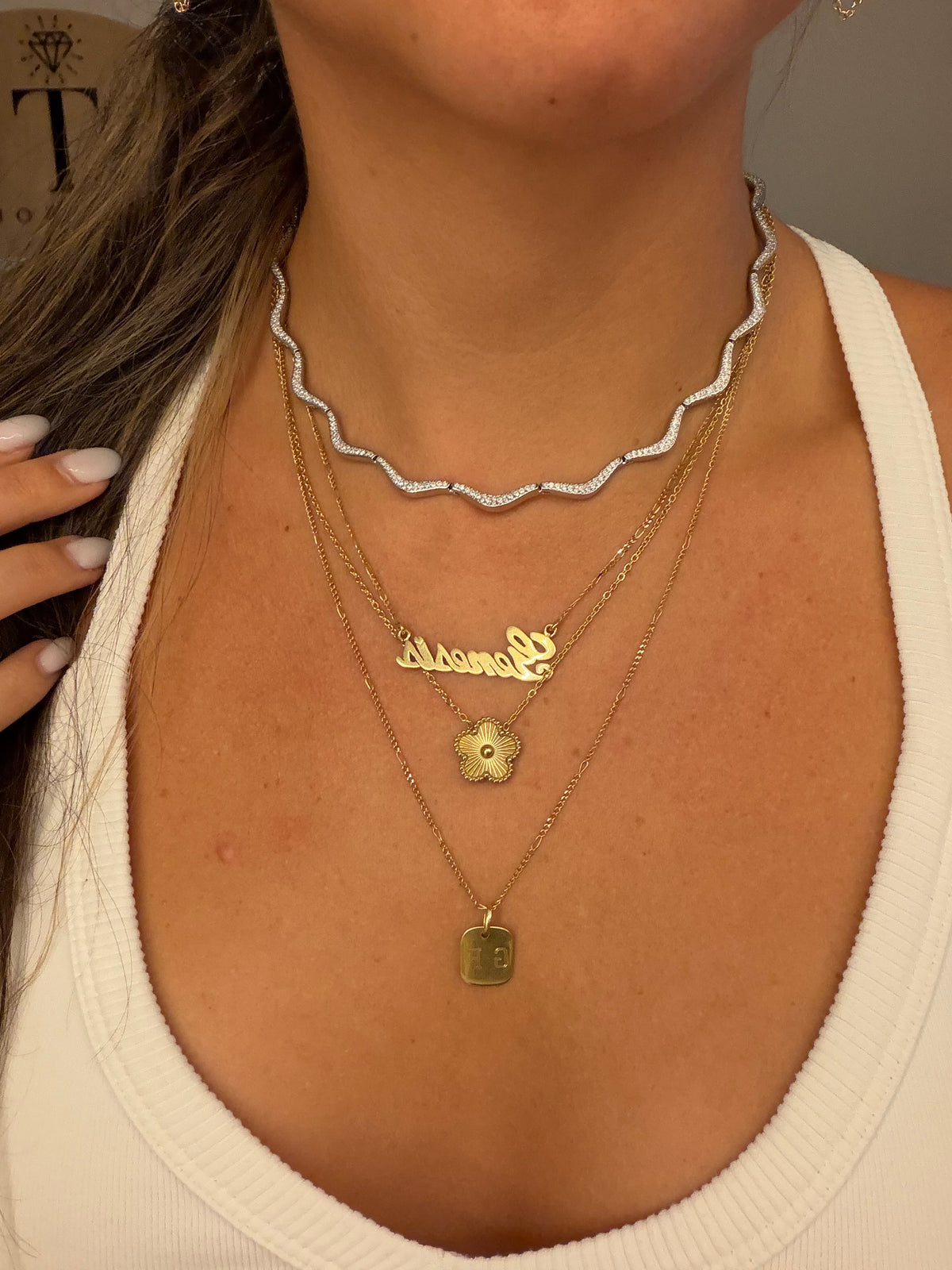 Eliza Silver Necklace