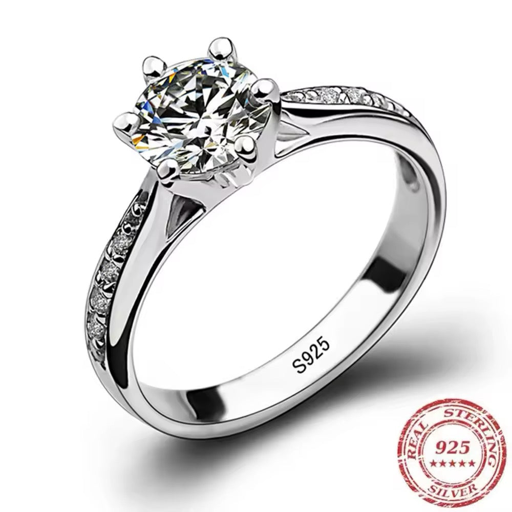 STERLING SILVER ENGAGEMENT