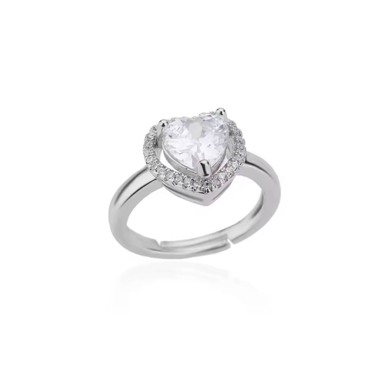 ANILLO DE VIAJE DE CORAZÓN redimensionable