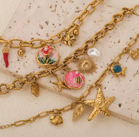 Noelia Charm Bracelet