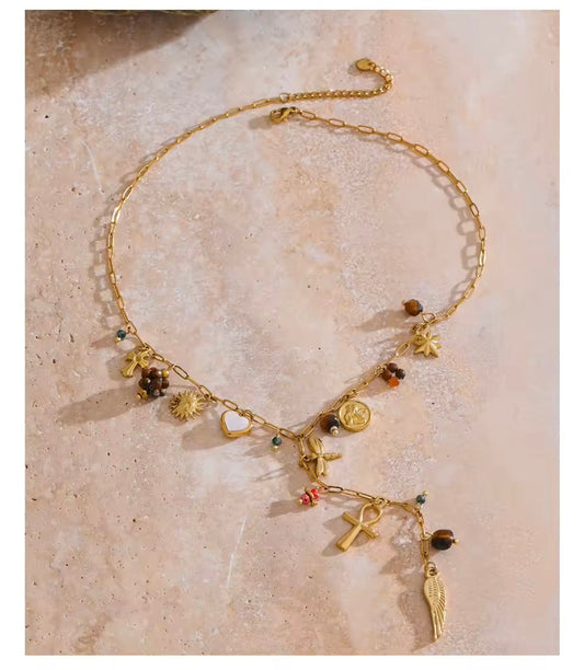 BUTTERFLY EFFECT CHARM NECKLACE