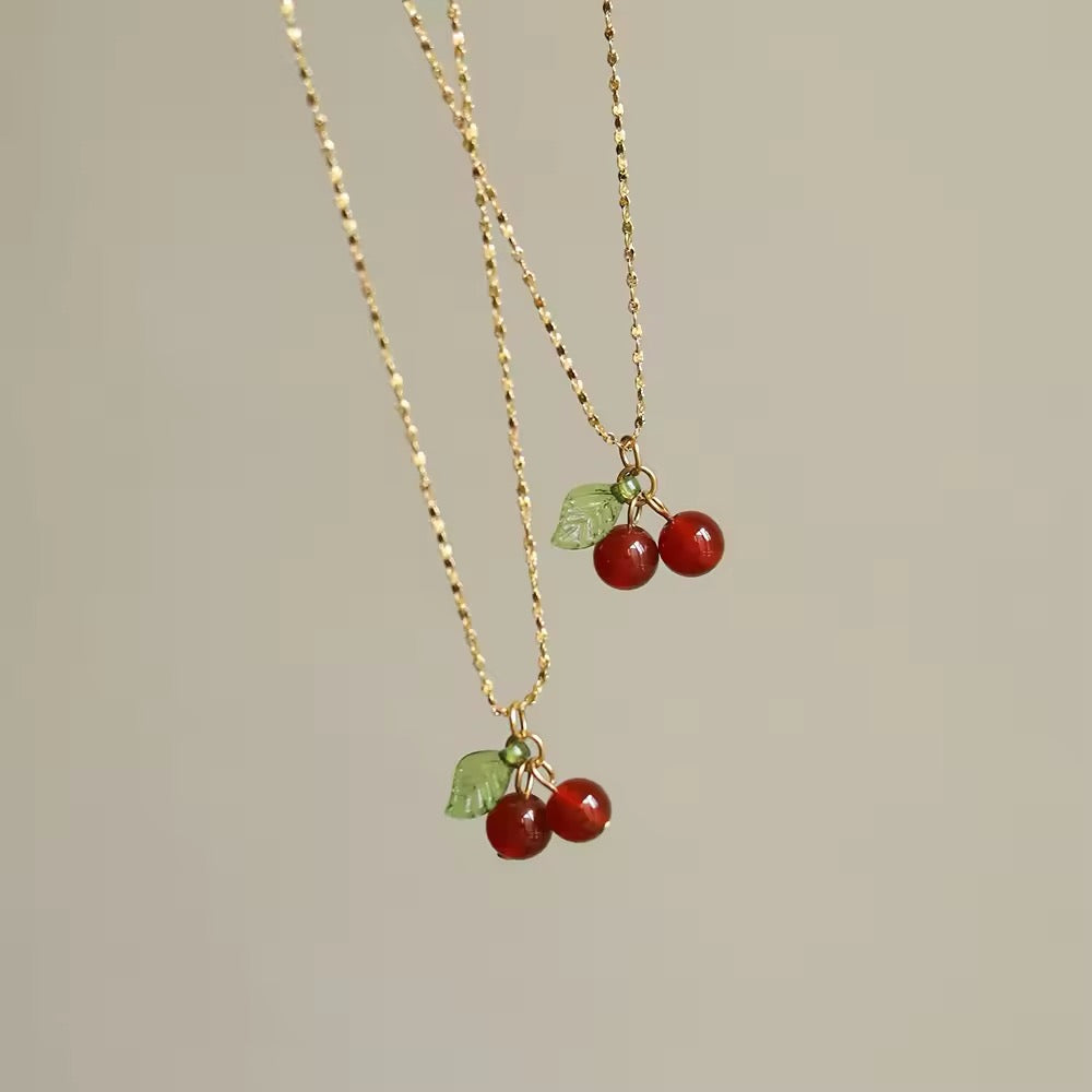 Collar de CEREZAS