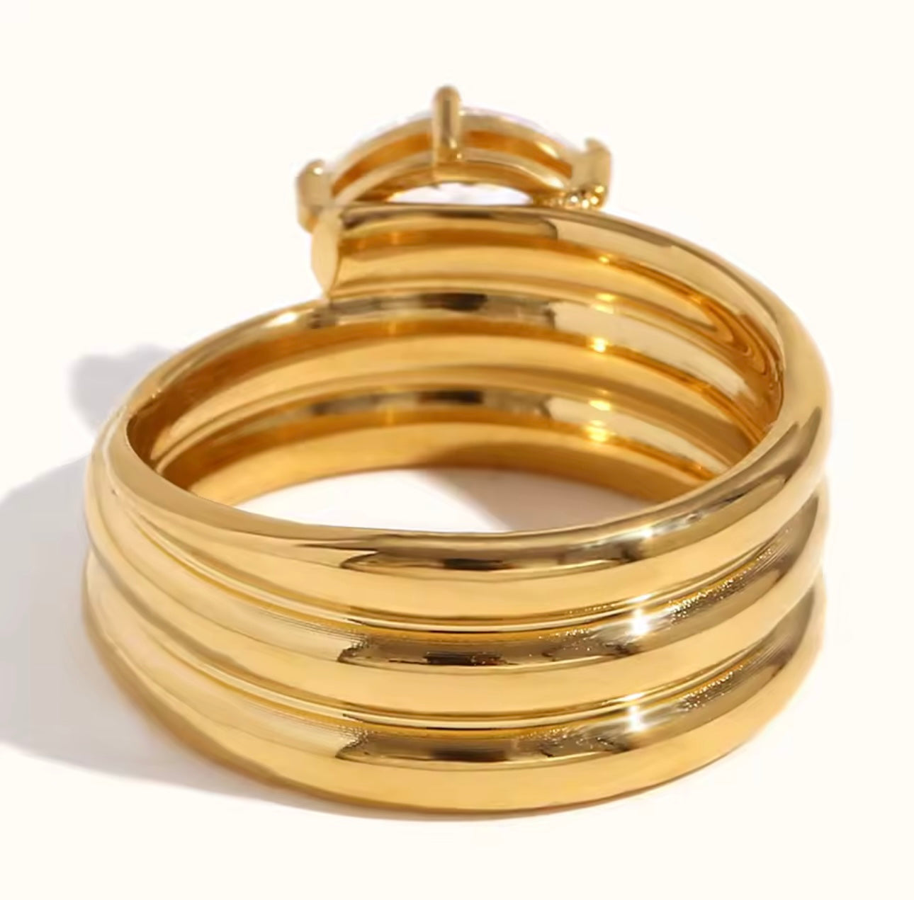VELLE RING- Gold filled