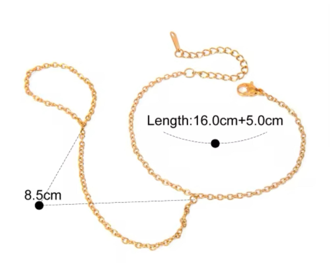Antonella Hand Bracellet