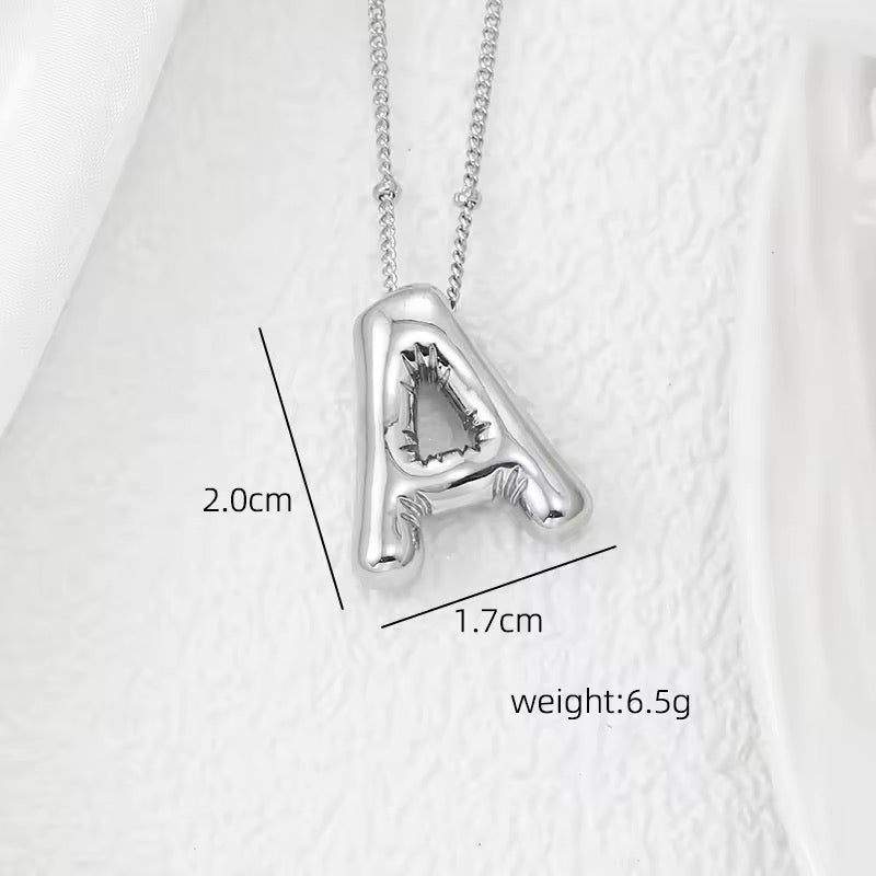 CARA INITIALS SILVER