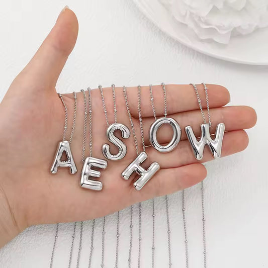 CARA INITIALS SILVER