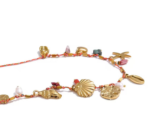 CORALINA CHARM NECKLACE