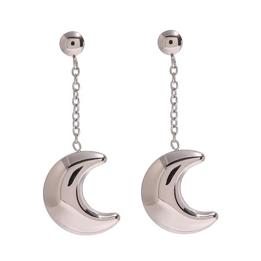 LUNA EARRINGS SILVER