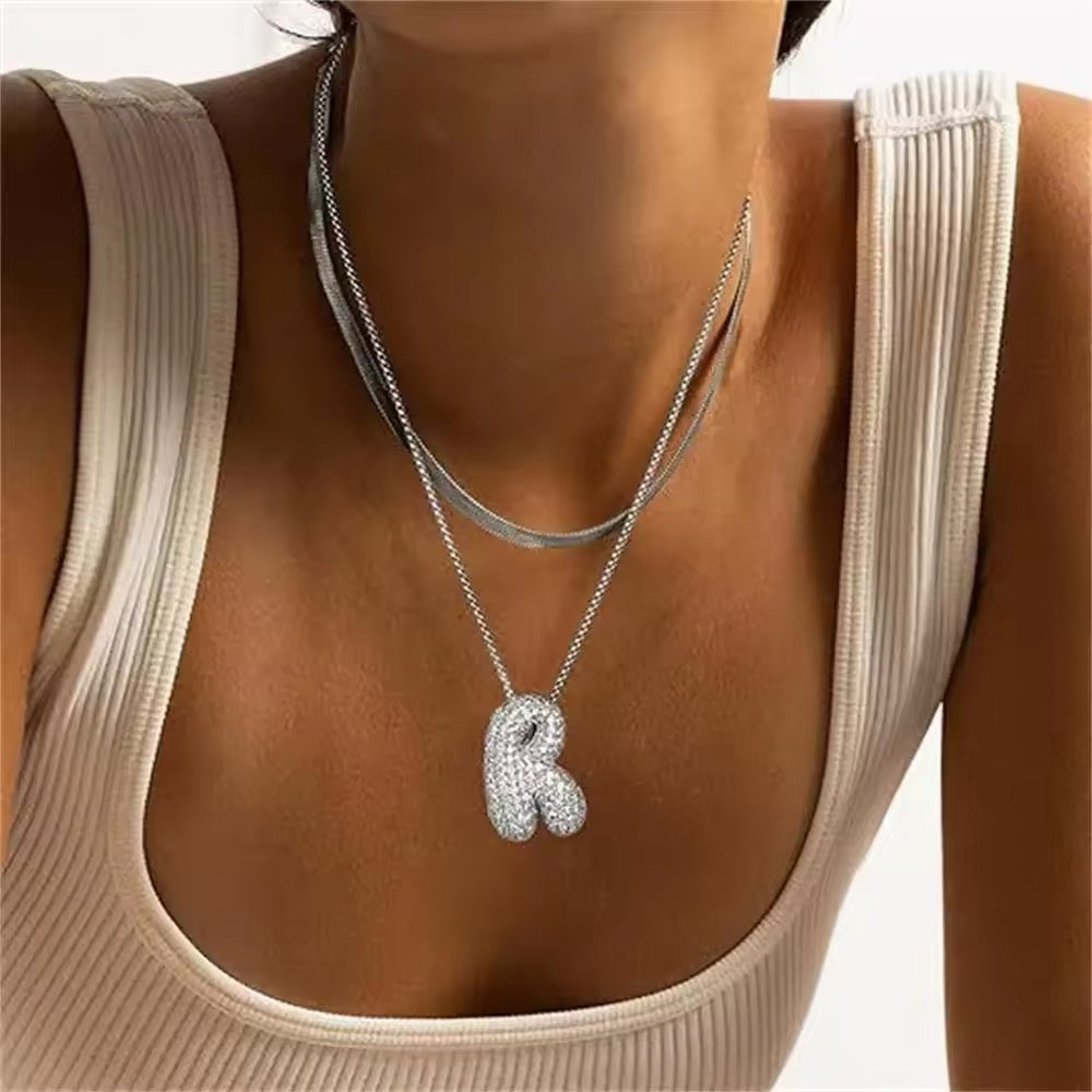CHUNKY SILVER necklace