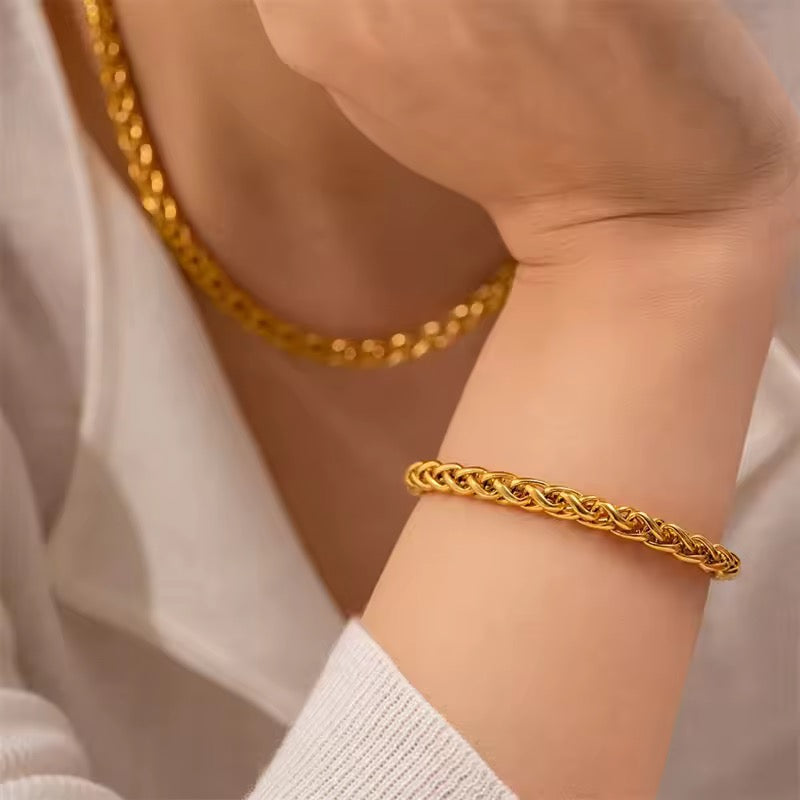 GRACE NECKLACE- Stainless steel 18K gold