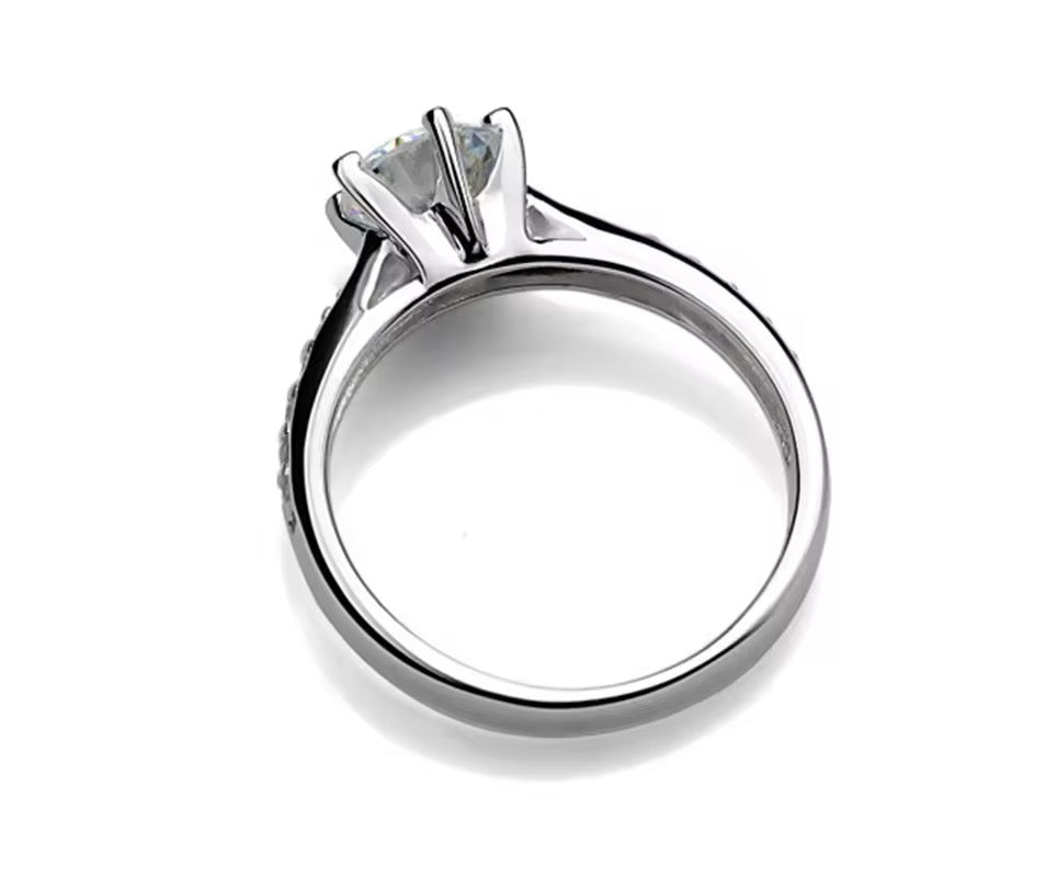 STERLING SILVER ENGAGEMENT