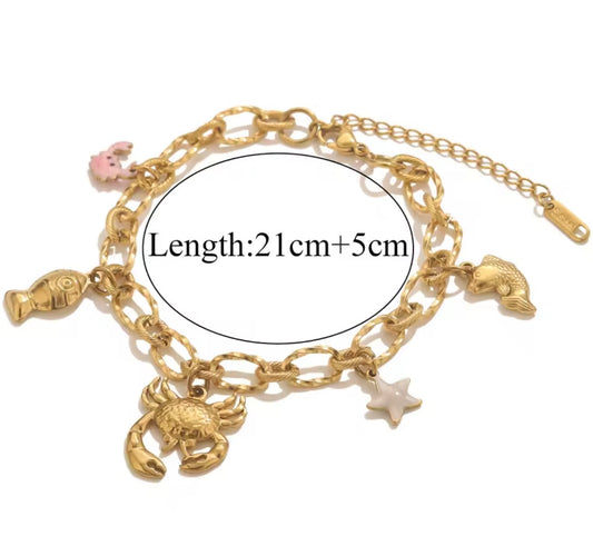 Emilia Charm Bracelet