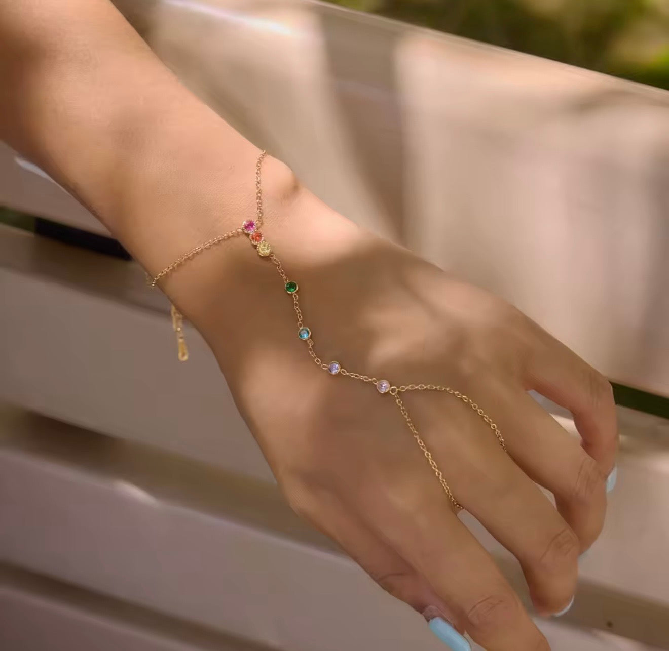Iliana Hand Bracelet