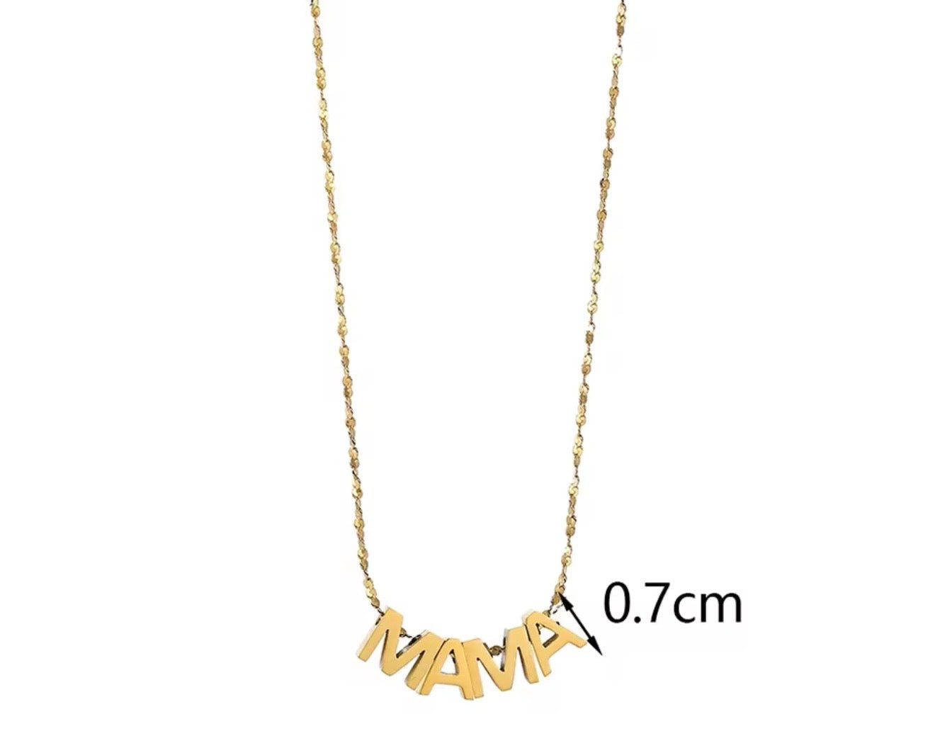 Corazon de Mama Necklace
