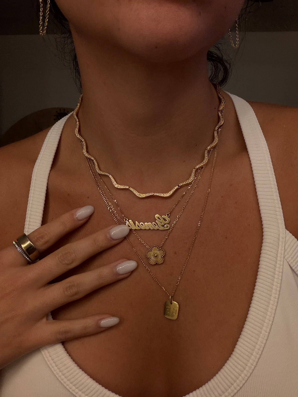 Eliza Gold Necklace