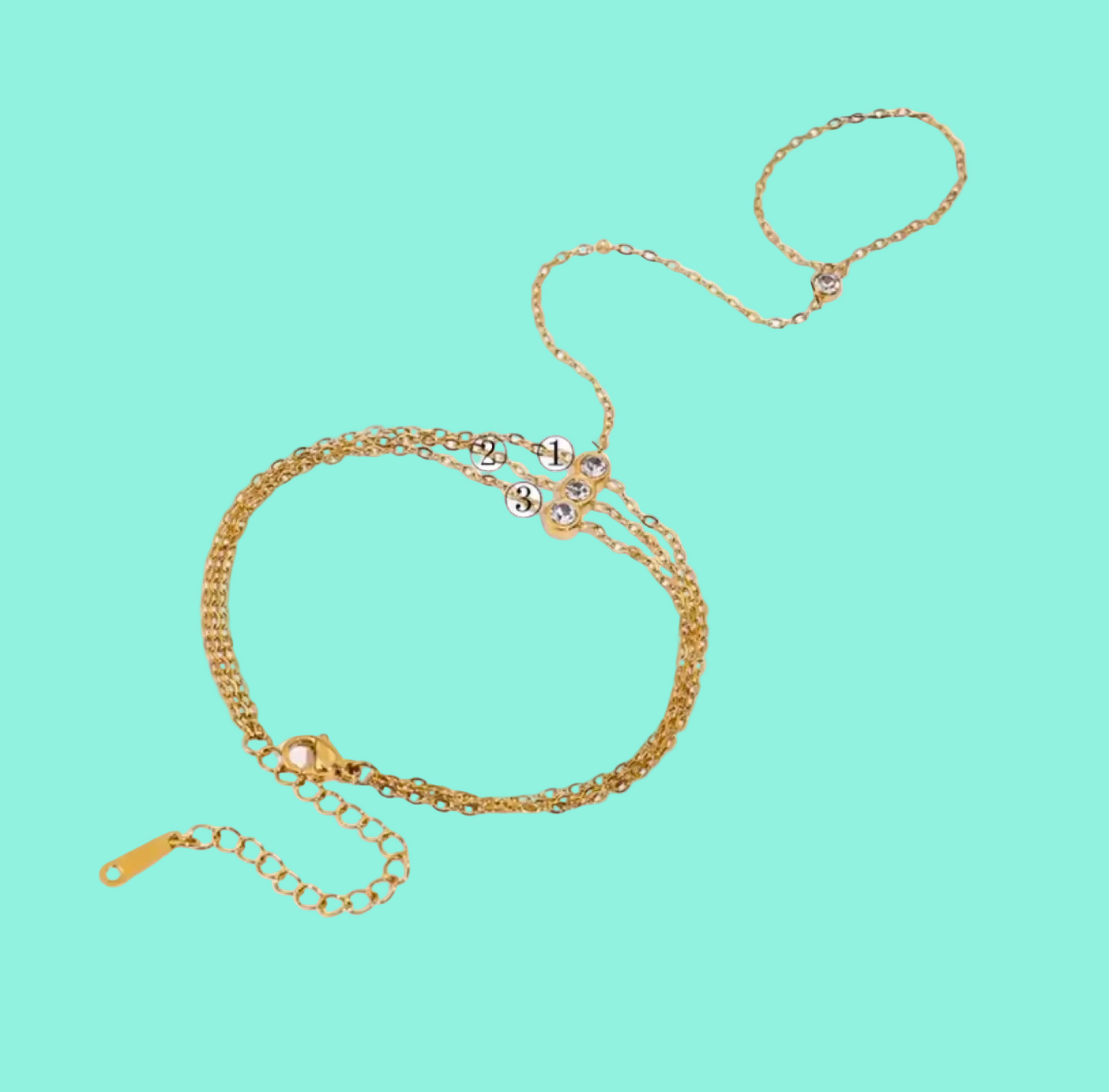 Barbie Hand Bracelet