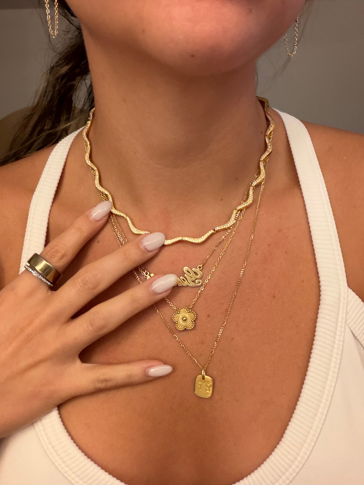 Eliza Gold Necklace