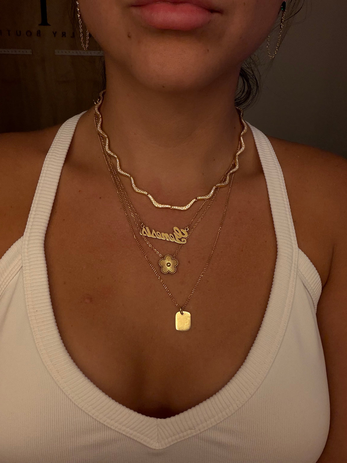 Eliza Gold Necklace