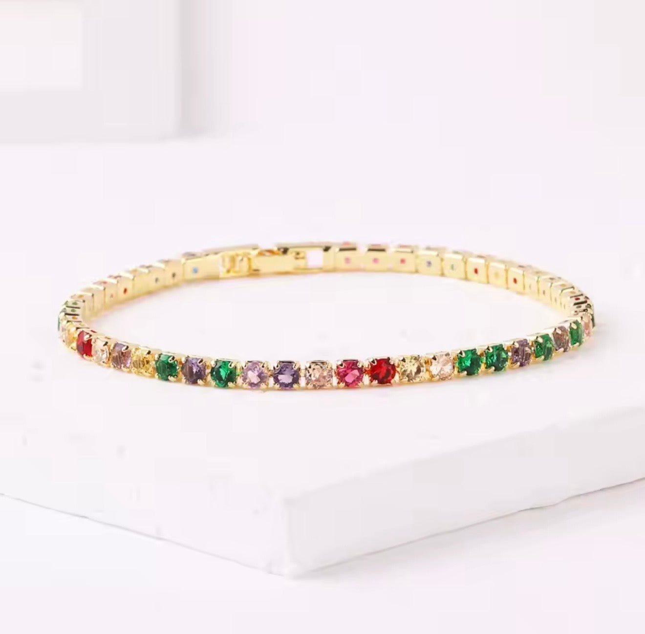 Iris Tennis Bracelet
