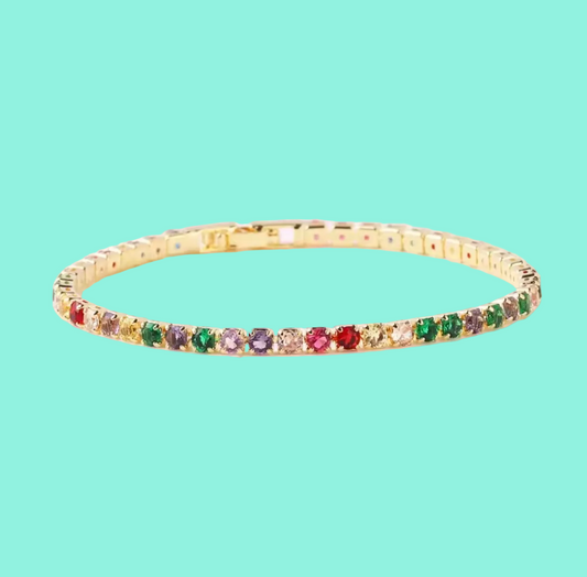 Iris Tennis Bracelet