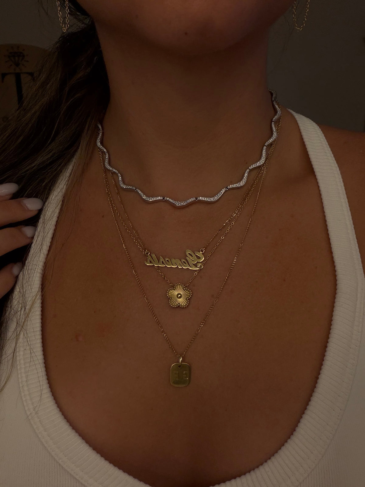 Eliza Silver Necklace