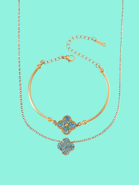 Sofia Necklace & Bracelet Set