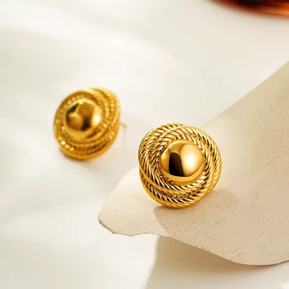 GILDED EARRINGS