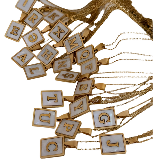 LETTER NECKLACE