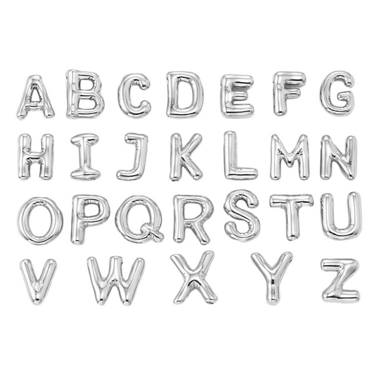 CARA INITIALS SILVER