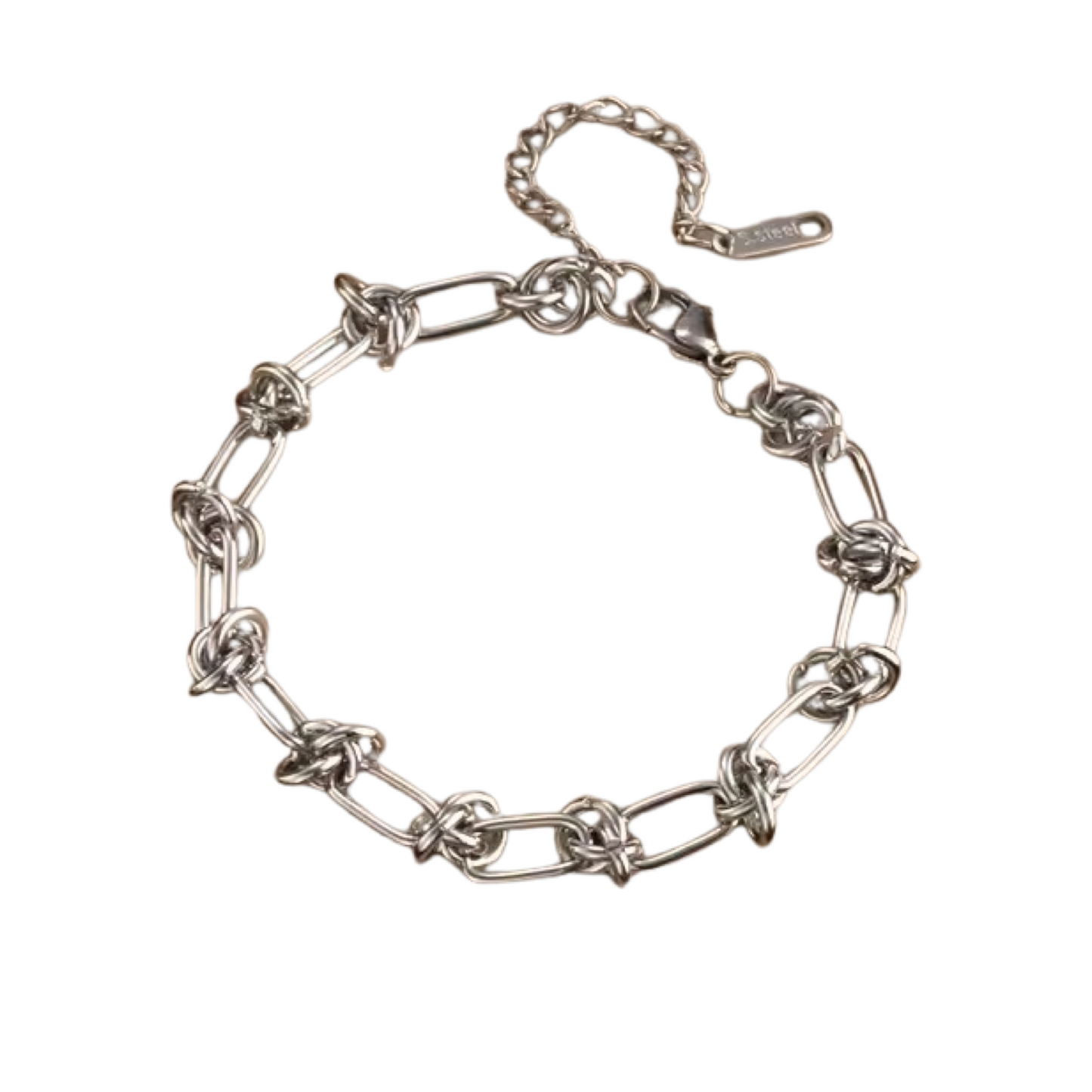 KNOT SILVER BRACELET