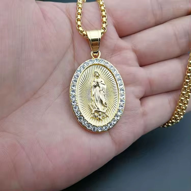 VIRGEN MARIA NECKLACE
