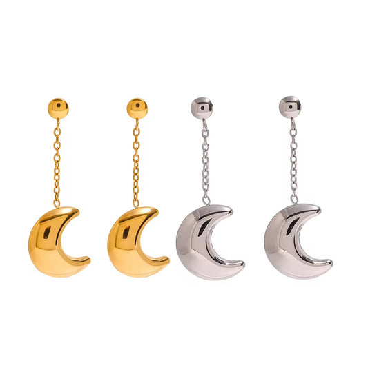 LUNA EARRINGS SILVER