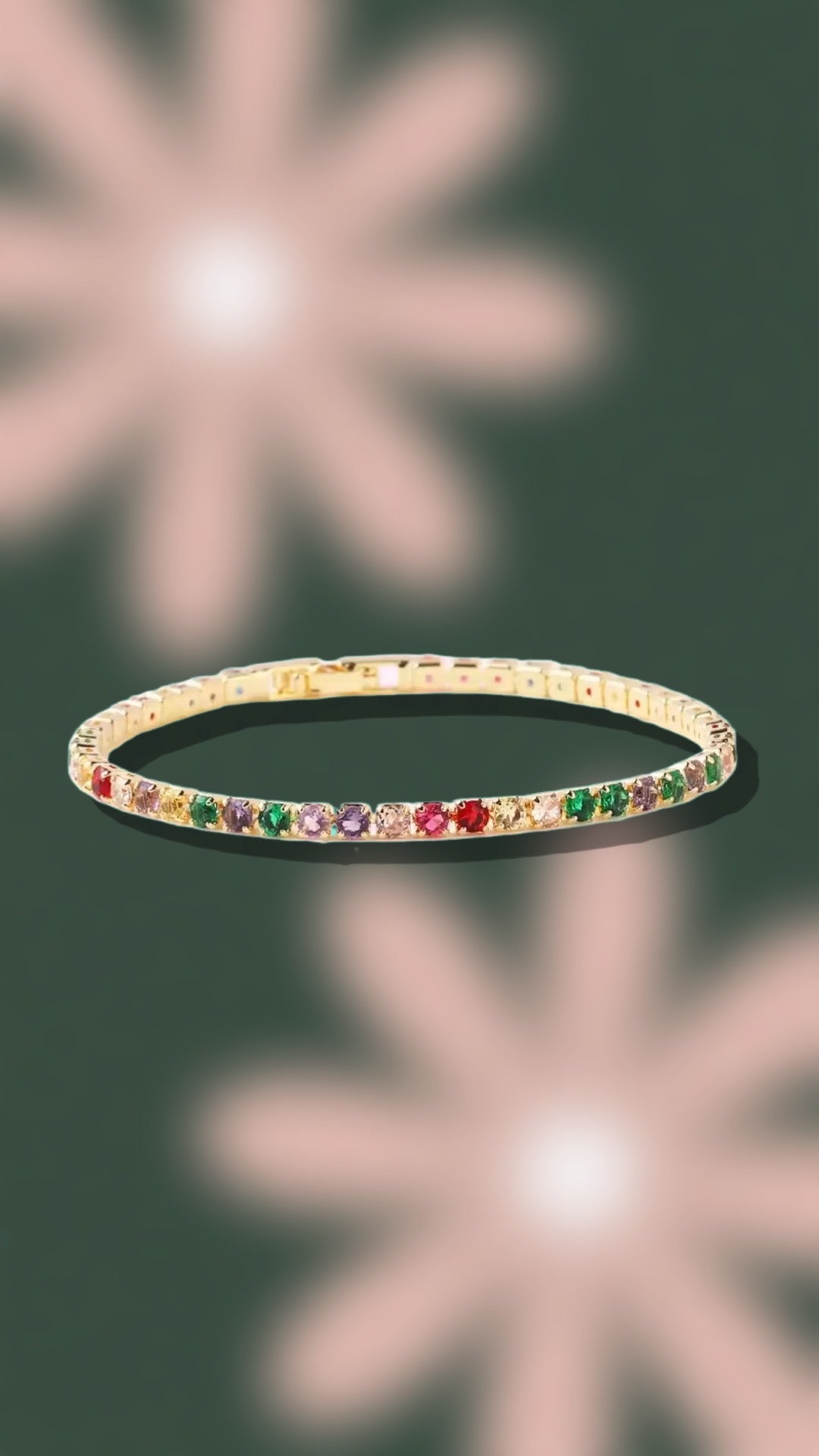 Iris Tennis Bracelet