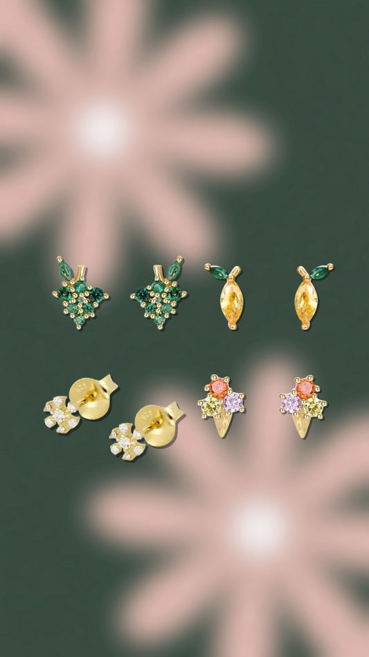 Rose Earrings