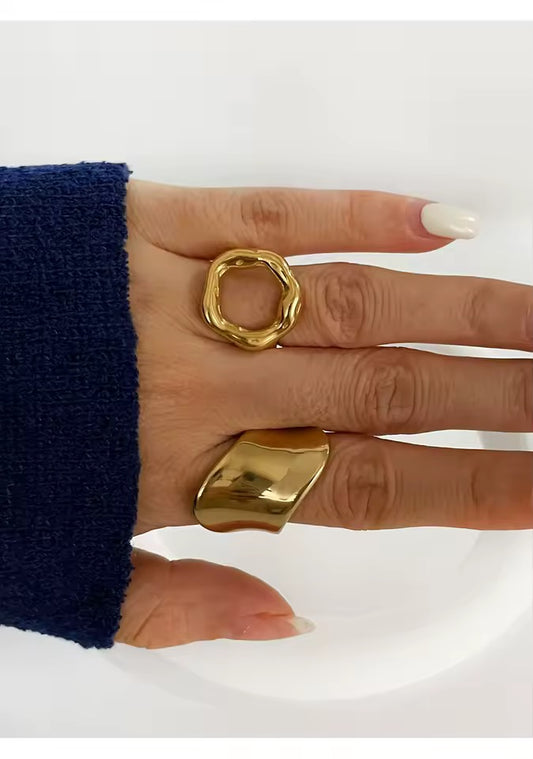 BELLEZA RING- Gold filled